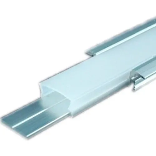 Perfil De Aluminio Para Luz Led Embutir Bari 