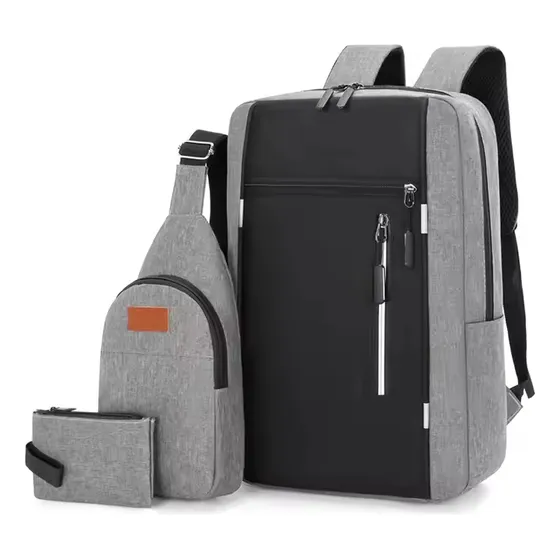 Bolso Mochila Para Laptop Escolar Impermeable Cargador