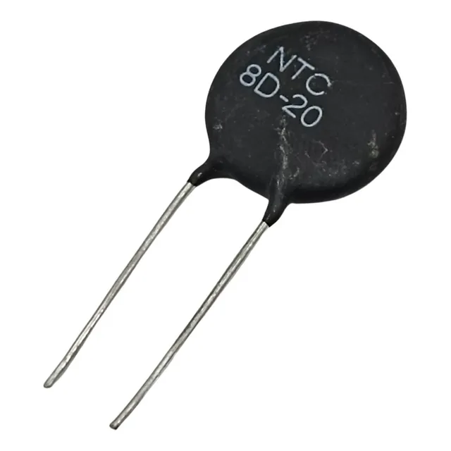 Termistor Ntc 8d-20 8 Ohms 20 Mm 6a (10 Piezas)