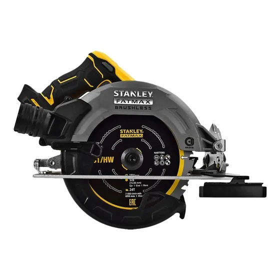 Sierra Circular Inalámbrica Brushless Fatmax Stanley Sin Bat