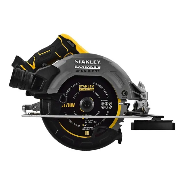 Sierra Circular Inalámbrica Brushless Fatmax Stanley Sin Bat