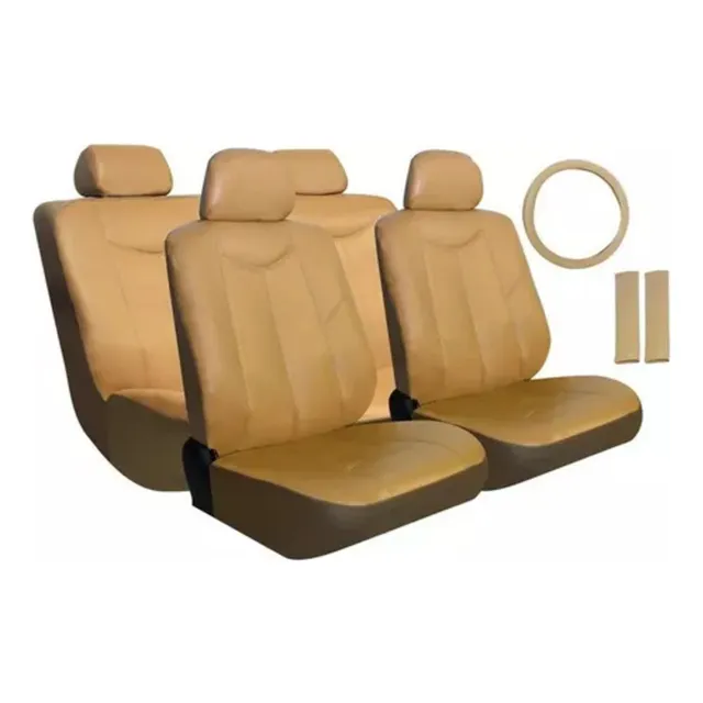 Cubreasientos  Vinil-piel Beige Para  Jeep Commander