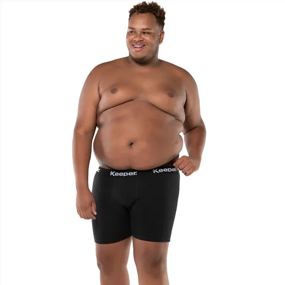 Cueca Boxer Ciclista Lon Leg Perna Longa Plus Size P Ao G3