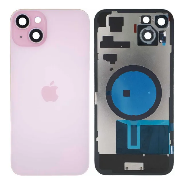 Tapa Con Marco Y Lentes iPhone 15 Plus