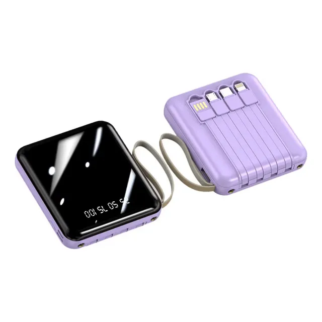 Powerbank Cargador Portatil Lanyard 10000mah Carga Rapida