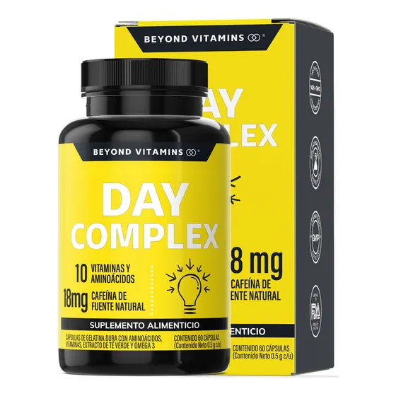 Suplemento Day Complex Nootrópico Con Vitaminas Y Minerales