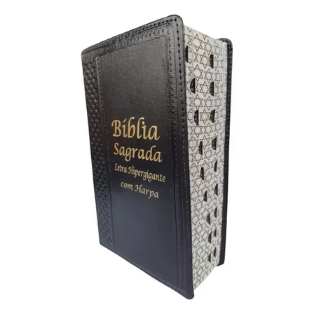 Bíblia Sagrada Com Harpa Letras Hiper Gigantes Que São Letras Grandes De Verdade