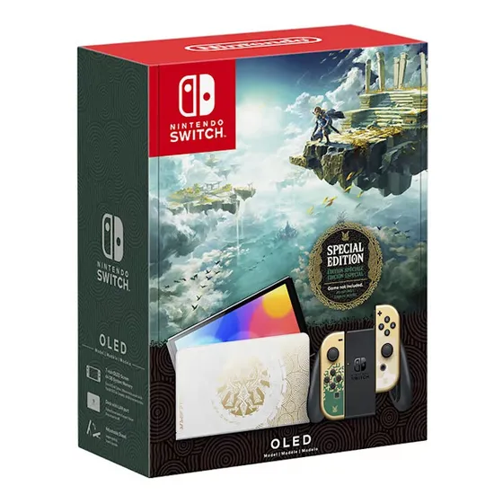Nintendo Switch Oled 64gb The Legend Of Zelda: Tears Of The Kingdom Edition Americano