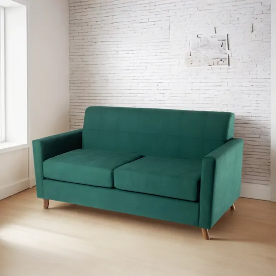 Sofa Cubix Dos Cuerpos Pana Premium Living Sala