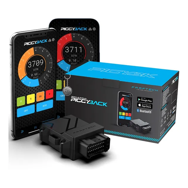 Modulo Potencia Chip Faaftech Piggyback Stage Bluetooth App