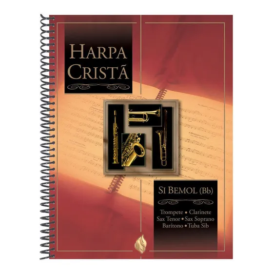 Harpa Cristã Com Música Si Bemol (bb)