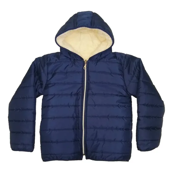 Campera Niño Escolar Colegial Abrigo  Inflable Invierno Piel