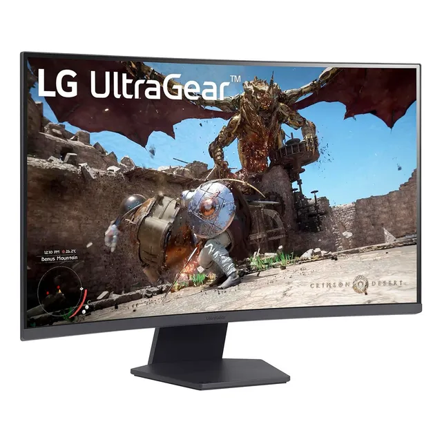 Monitor Curvo Gaming 32 Pulgadas LG Pantalla Ultragear Qhd C