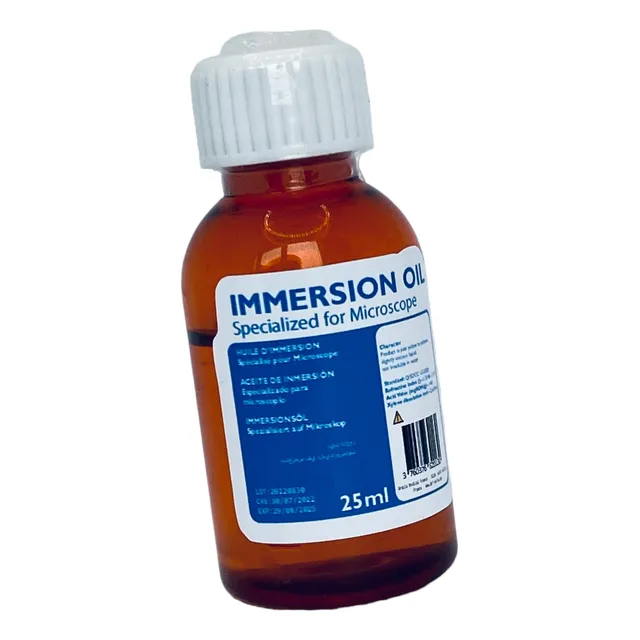 Aceite De Inmersion De Microscopio Premium Para Olympus, Ni