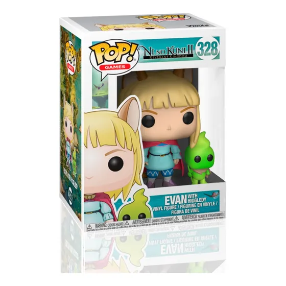 Funko Pop!: Ni No Kuni S1 (pop & Buddy) - Evan Y Higgledies