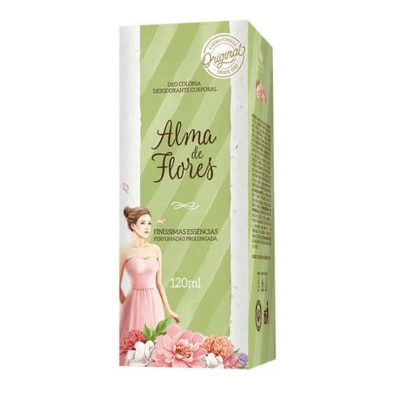 Deo Colonia Alma De Flores Classic 120 ml - Memphis