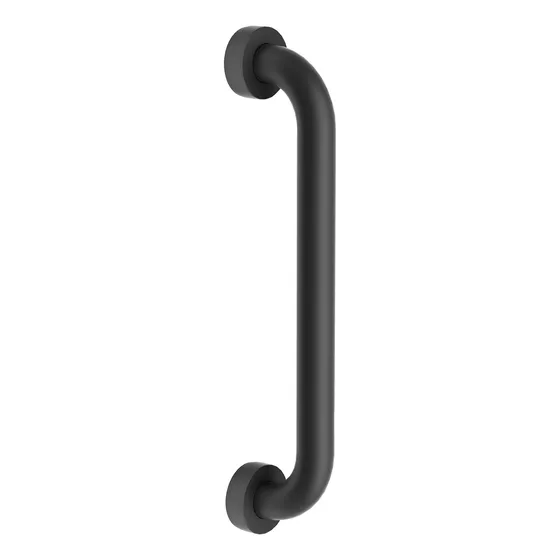 Esnbia Mango Barra Agarre 15  Para Bañera Ducha Negro Mate