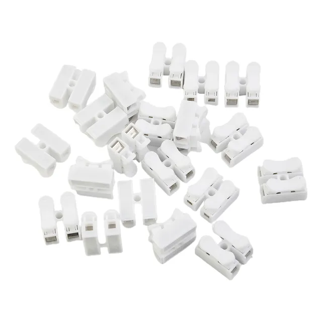 Conector De Resorte Ch2, 20 Unidades, Cable De Luz Led, 0.77
