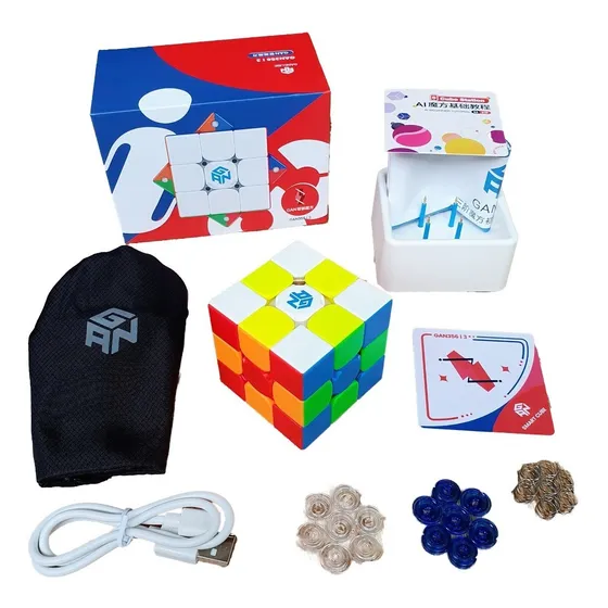 Gan 356 I V3 Cubo Rubik Inteligente 3x3 Magnetico Smart Cube