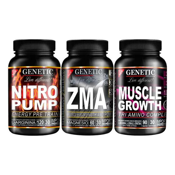 Anabol 3 Eleva Libido Sex Zma Arginina Aminoácidos Genetic