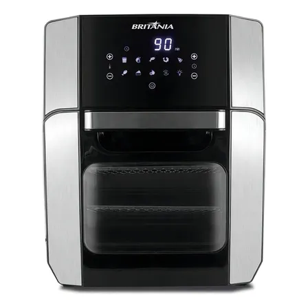 Fritadeira Elétrica Britânia Air Fry Oven 12l Preto 220v - Melhor preço na PalShop
