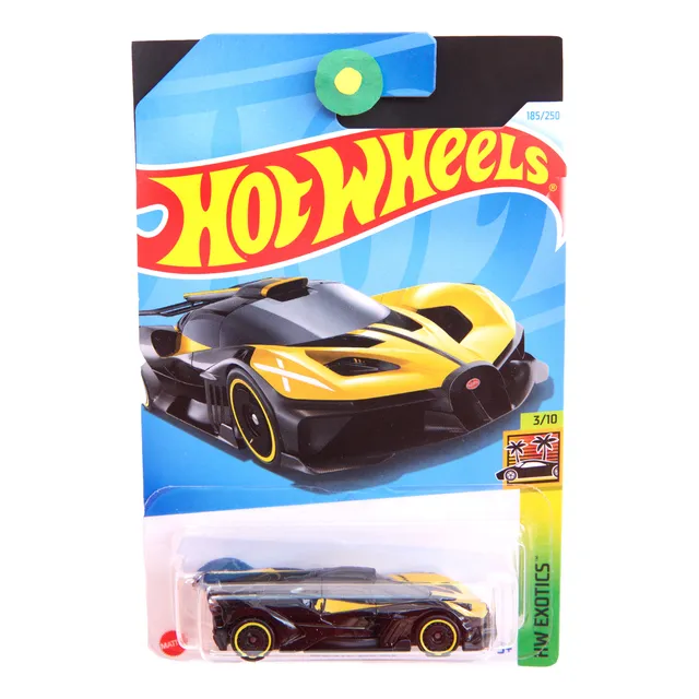 Hot Wheels Bugatti Bolide Amarillo Hw Exotics