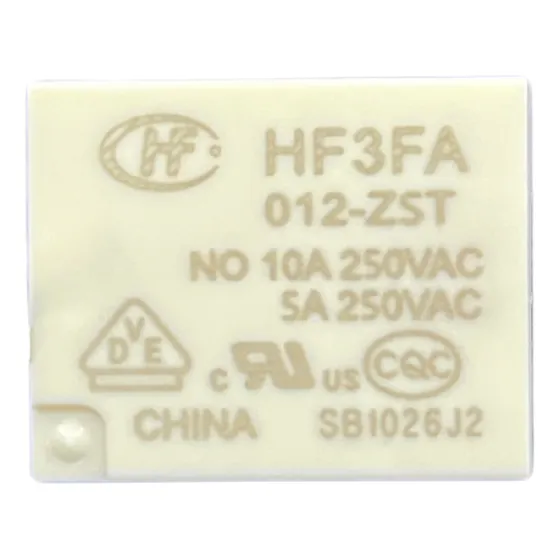 Rele Hf3fa/012-zst 12v 10amp 5 Pinos Hf
