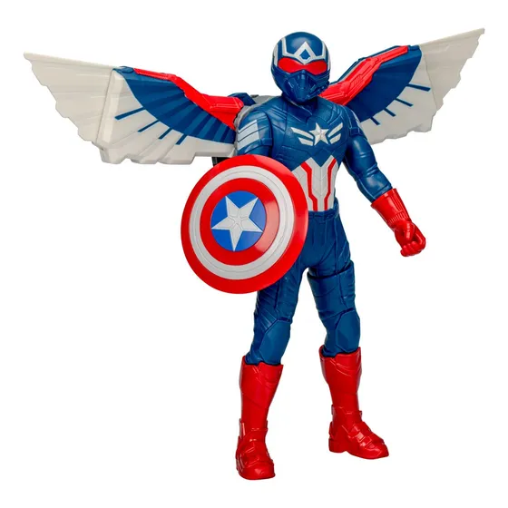 Figura Marvel Brave New World Modo Vuelo Capitán América