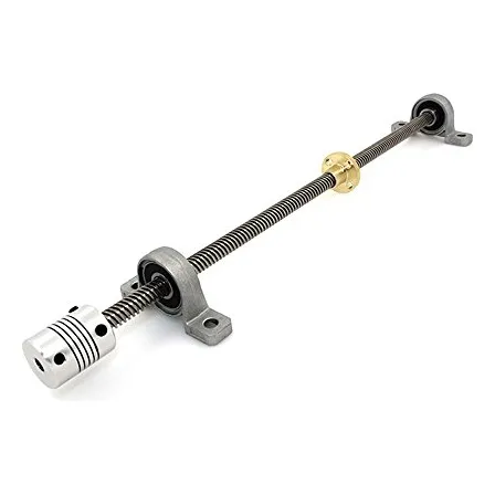 Kit Tornillo De Avance 400 Mm 8 Mm T8 For 3d Printer
