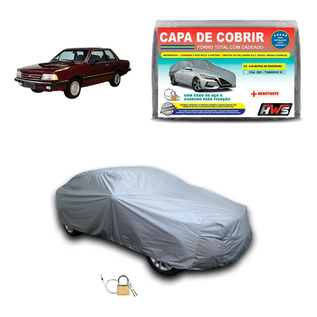 Capa Cobrir Hatch Sedan Forrada E Cadeado Gg Impermeável Cz