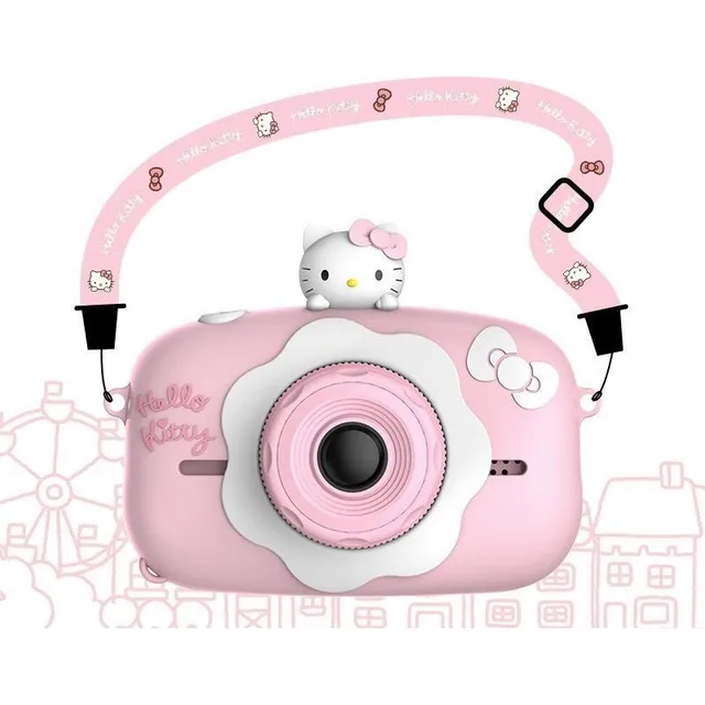 Y Cámara Digital Sanrio Hello Kitty Para Niños, De 4000 W,