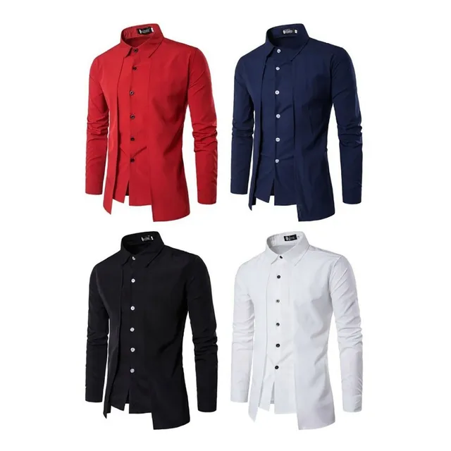 Camisa Britanica Slim Fit Algodon #1205 De Caballero