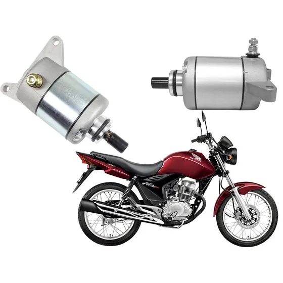 Motor Partida Cg Fan Titan 150 2009 2010 2011 2012 2013 2014