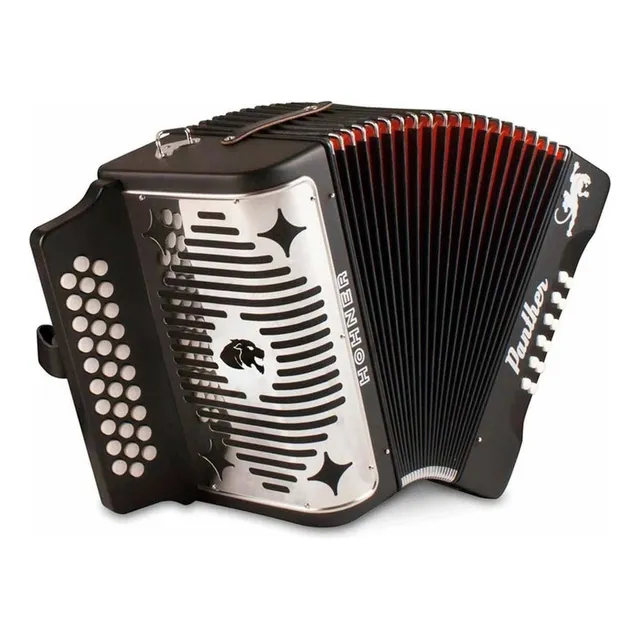 Acordeon Hohner Panther Sol-do-fa 31 Botones 12 Bajos A4800