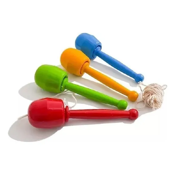Juego Niños Adultos Clasico Coca Perinola Valero Plastica 1