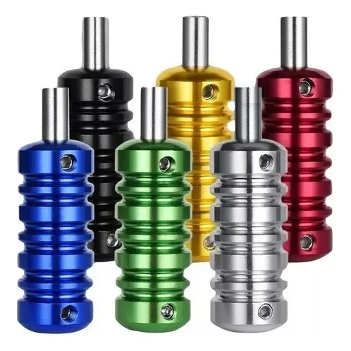 Grip De Aluminio De 10mm Para Maquinas De Tatuar