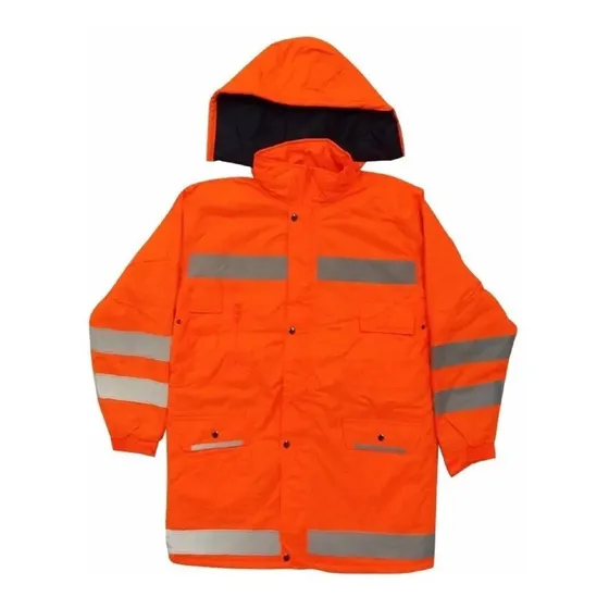 Campera Parka Con Reflectivo