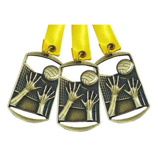 45 Medallas Metálicas Para Voleibol Oro, Plata O Bronce 45 Medallas Metálicas Para Voleibol Oro, Plata O Bronce