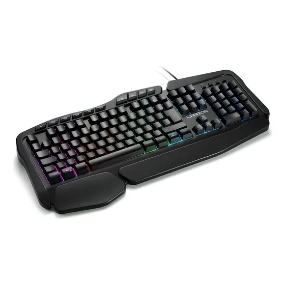Teclado Gamer Warrior Clancy Rgb Macro - Tc241