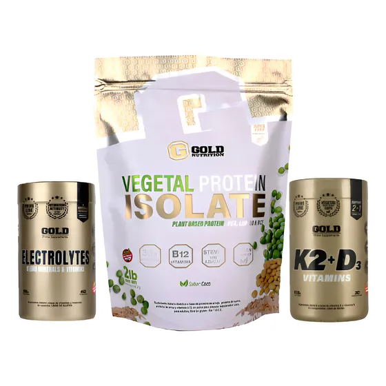 Gold Nutrition Pack Vegano Coco + K2+d3 + Electrolytes