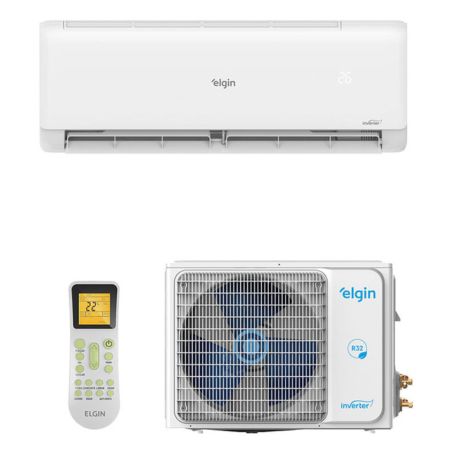Ar Condicionado Hw Eco Ii Inverter Connect Elgin 9k F 220v Cor Branco Ar Condicionado Hw Eco Ii Inverter Connect Elgin 9k F 220v Cor Branco