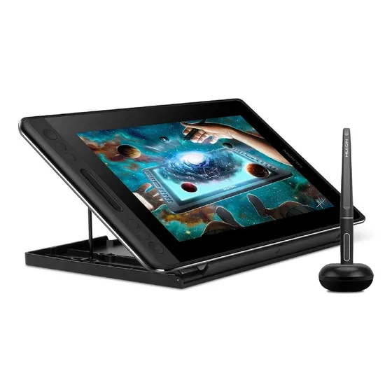 Tablet De Dibujo Gráfico Con Soporte, Kamvas 12 Pro