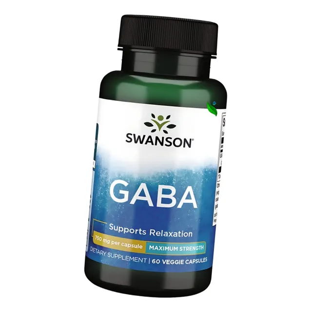 Gaba 750mg X 60 Cápsulas Vegetarianas