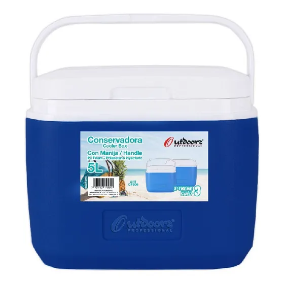 Heladera Conservadora Outdoors Portatil Professional 5 Lts 