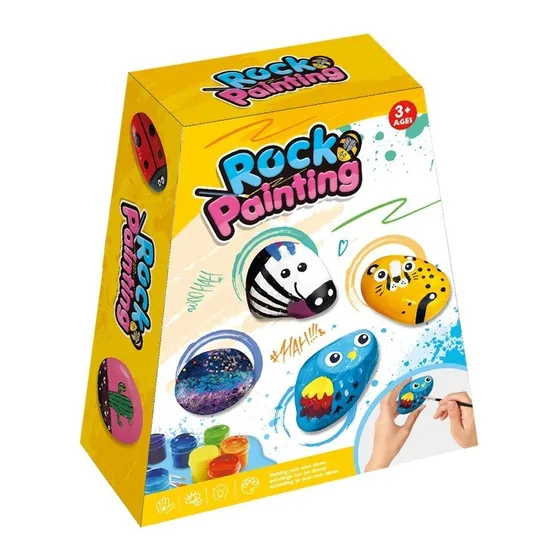 Juego De Piedras Para Pintar Set De Arte Para Niños