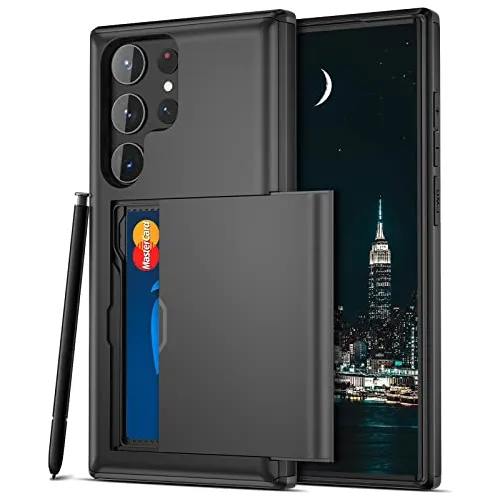 Funda Para Samsung Galaxy S23 Ultra Negro 6.8 Pulgada Do - 1