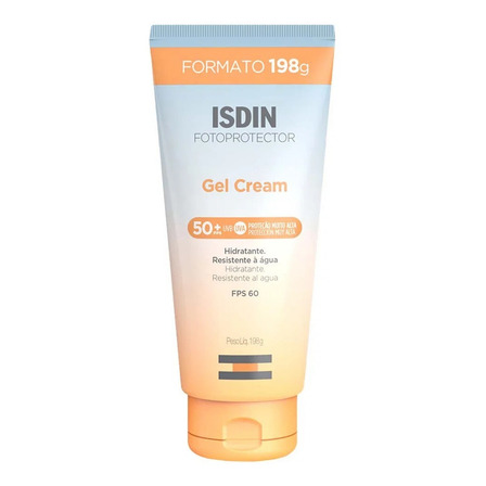 Protetor Solar Corporal Hidratante Gel Cream Fps 60 198g Isdin Protetor Solar Corporal Hidratante Gel Cream Fps 60 198g Isdin