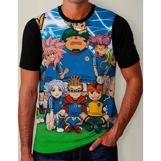 Camiseta Camisa Inazuma Eleven Anime Desenho Envio Rápido 09