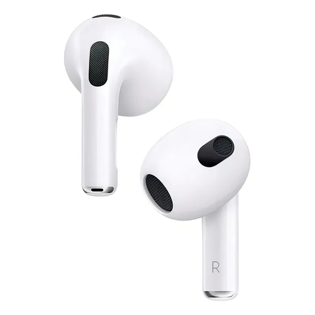 Audifonos 3ra Generación Oem Compatible Con iPhone Y Android Color Blanco
