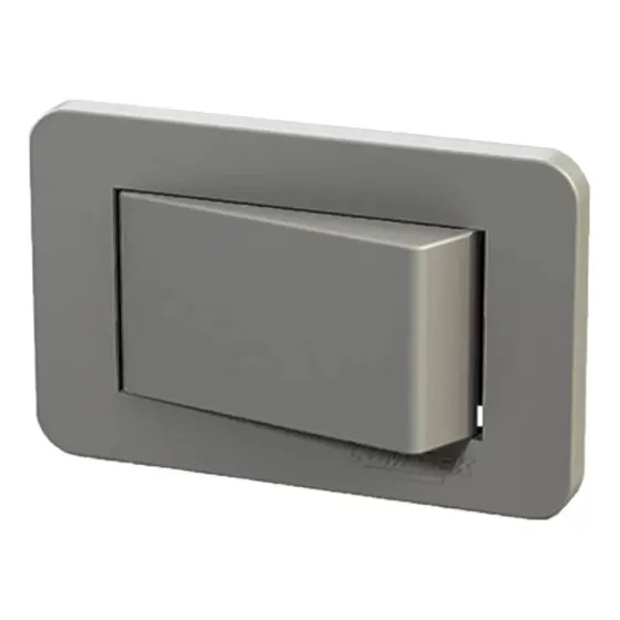 Interruptor Paralelo Lumitek Cinza Champanhe Para Moveis